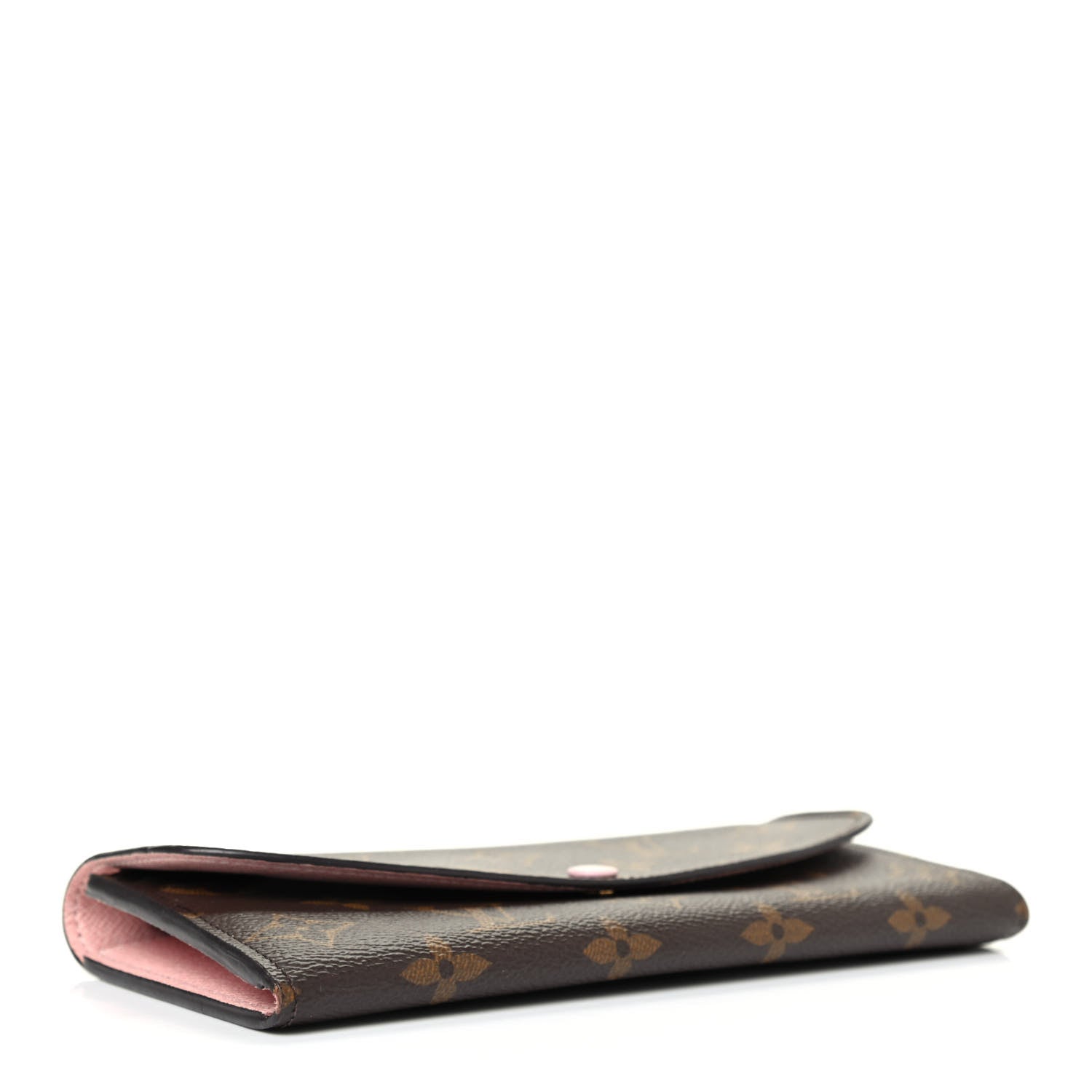 Louis Vuitton Monogram Emilie Wallet Rose Ballerine 3 of 4