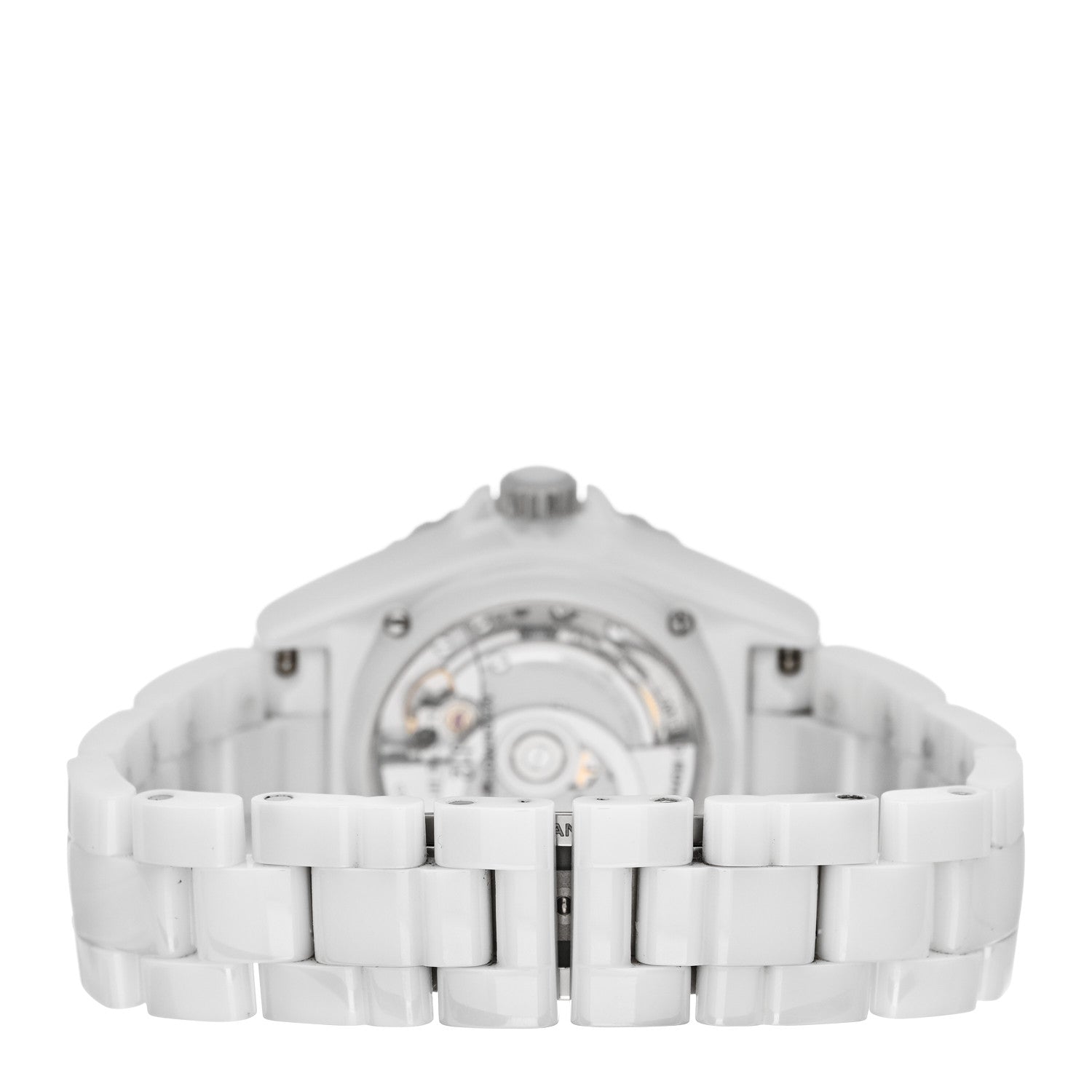 Chanel Stainless Steel Ceramic 38mm J12 Limited Edition Mademoiselle La Pausa Automatic Watch White 3 of 5