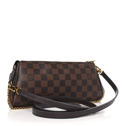 Louis Vuitton Damier Ebene Eva Clutch 3 of 8
