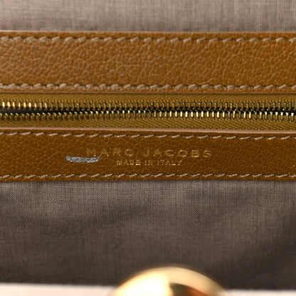 Marc Jacobs Calfskin Quilted Stam Brown 5 of 7