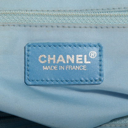 Chanel Nylon Travel Tote Blue 6 of 7