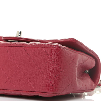 Chanel Caviar Quilted Mini Rectangular Flap Red 10 of 12