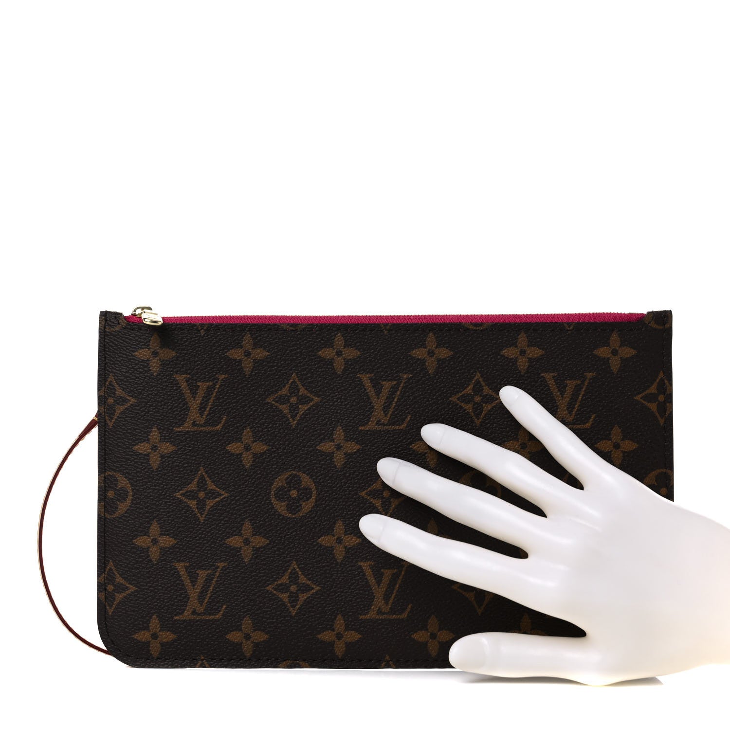 Louis Vuitton Monogram Neverfull MM GM Pochette Pivoine 2 of 7