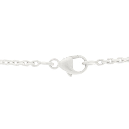 Louis Vuitton Sterling Silver Lockit Necklace 4 of 5