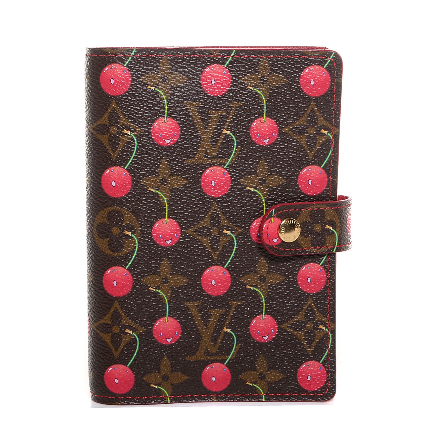 Monogram Cerises Small Ring Agenda Cover
