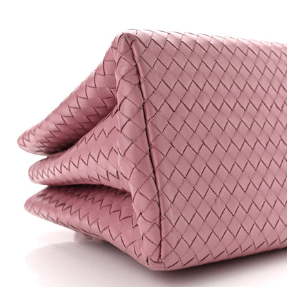 Bottega Veneta Nappa Intrecciato Small Roma Tote Mallow 9 of 11