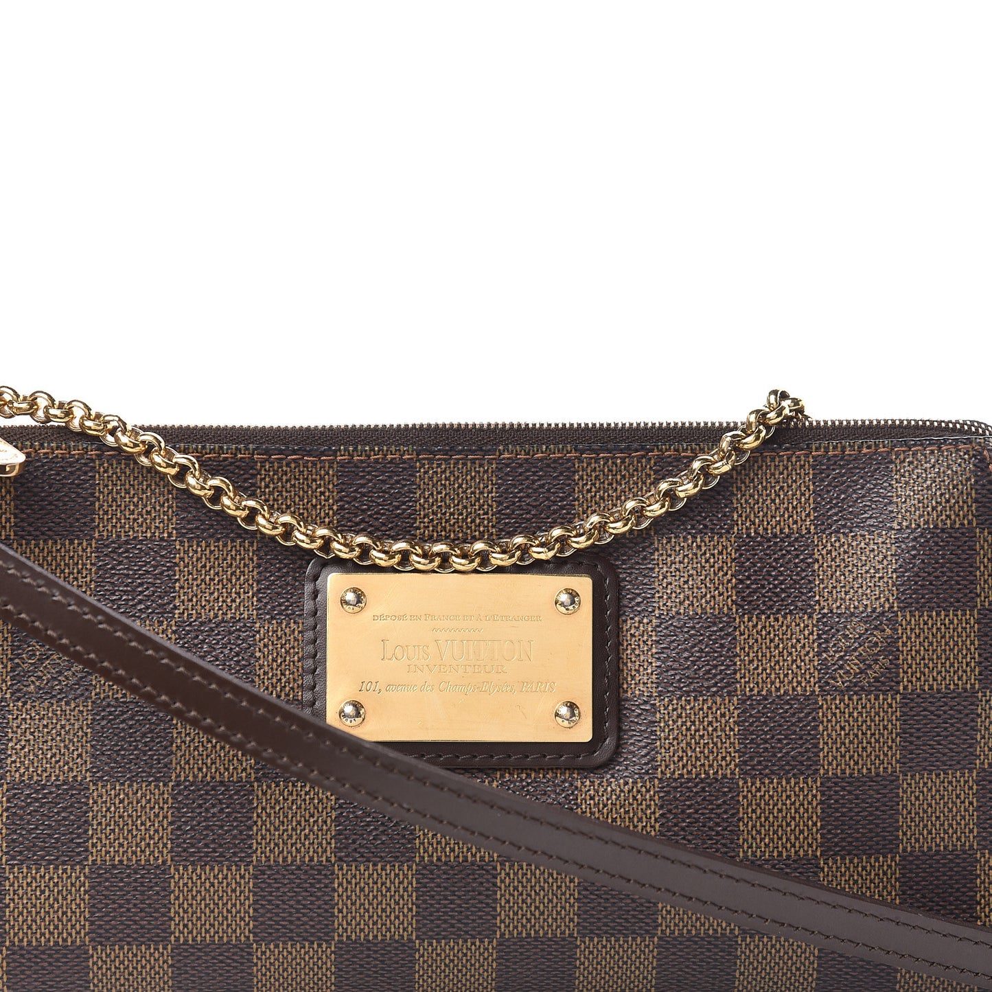 Damier Ebene Sophie Clutch