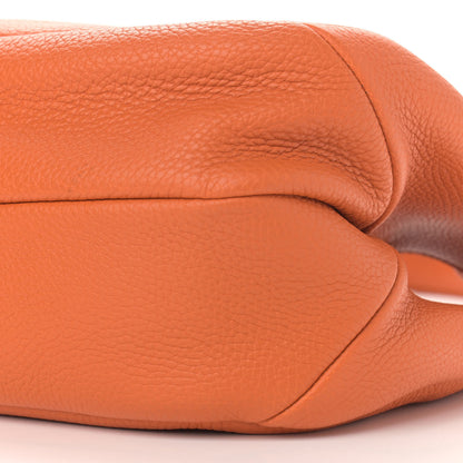 Bottega Veneta Catalano Calfskin Medium Campana Clementine 10 of 12