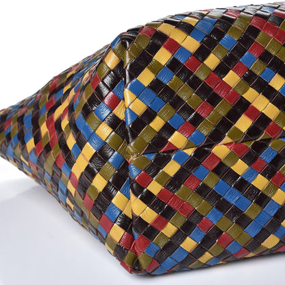 Bottega Veneta Nappa Intrecciato Medium Cabat Multicolor 12 of 13