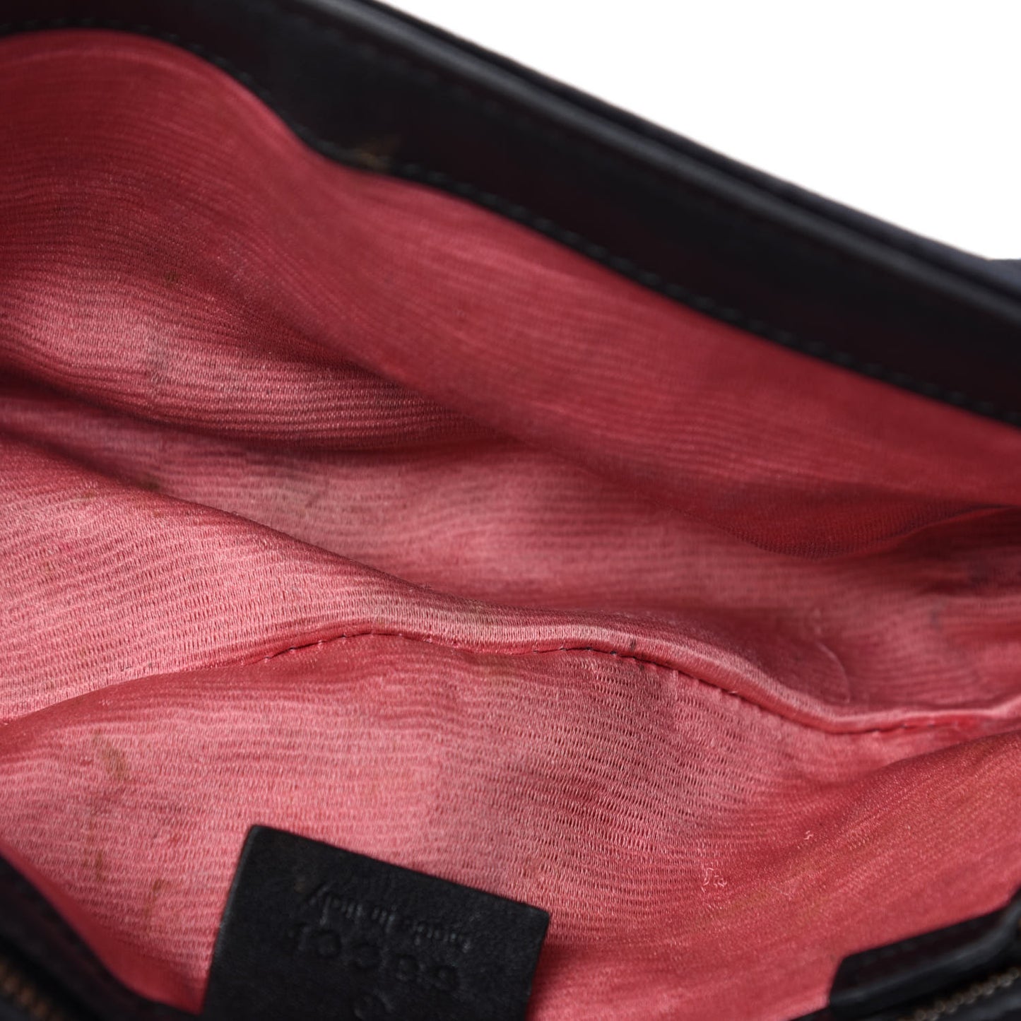 Velvet Matelasse Small GG Marmont Shoulder Bag Black