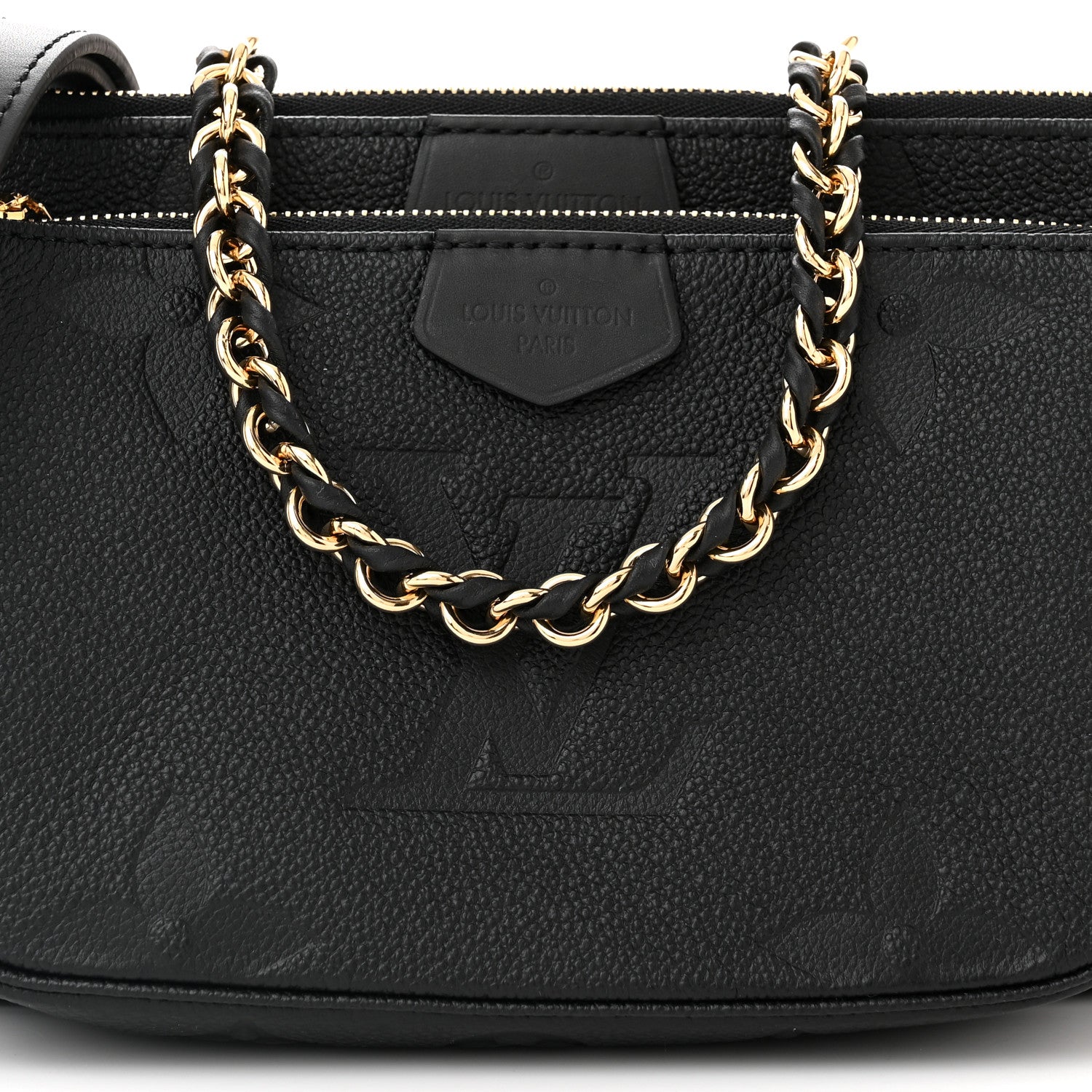 Louis Vuitton Empreinte Monogram Giant Multi Pochette Accessories Black 8 of 11