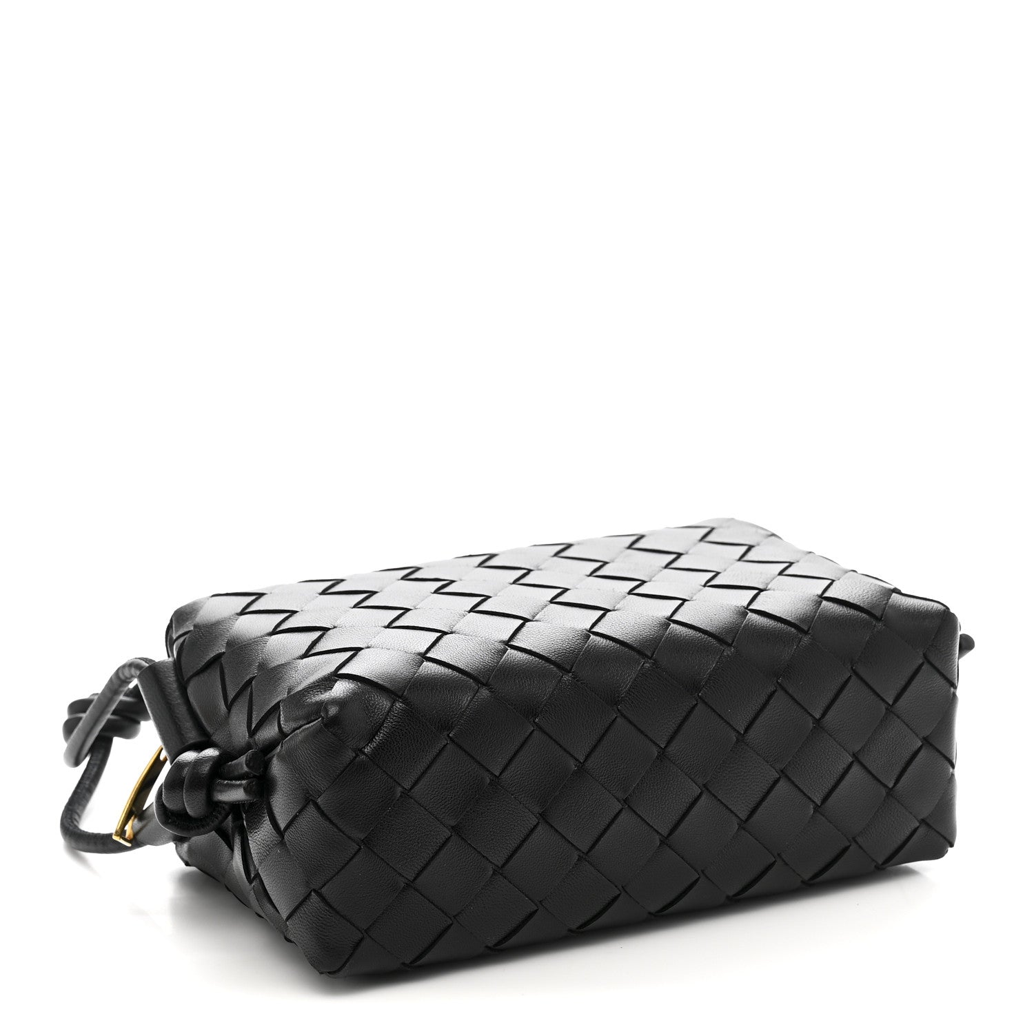Bottega Veneta Nappa Intrecciato Mini Loop Camera Bag Black 4 of 9