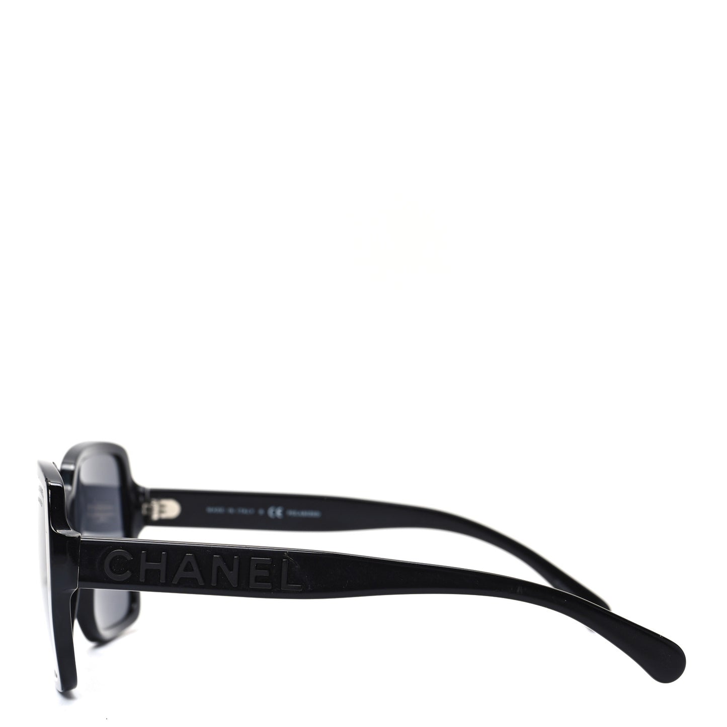 Acetate Polarized Square Sunglasses 5408 Black