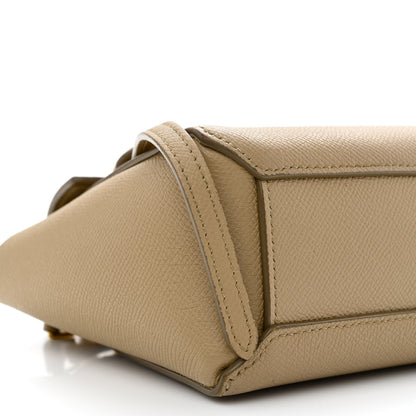 Celine Grained Calfskin Pico Belt Bag Light Taupe 9 of 10