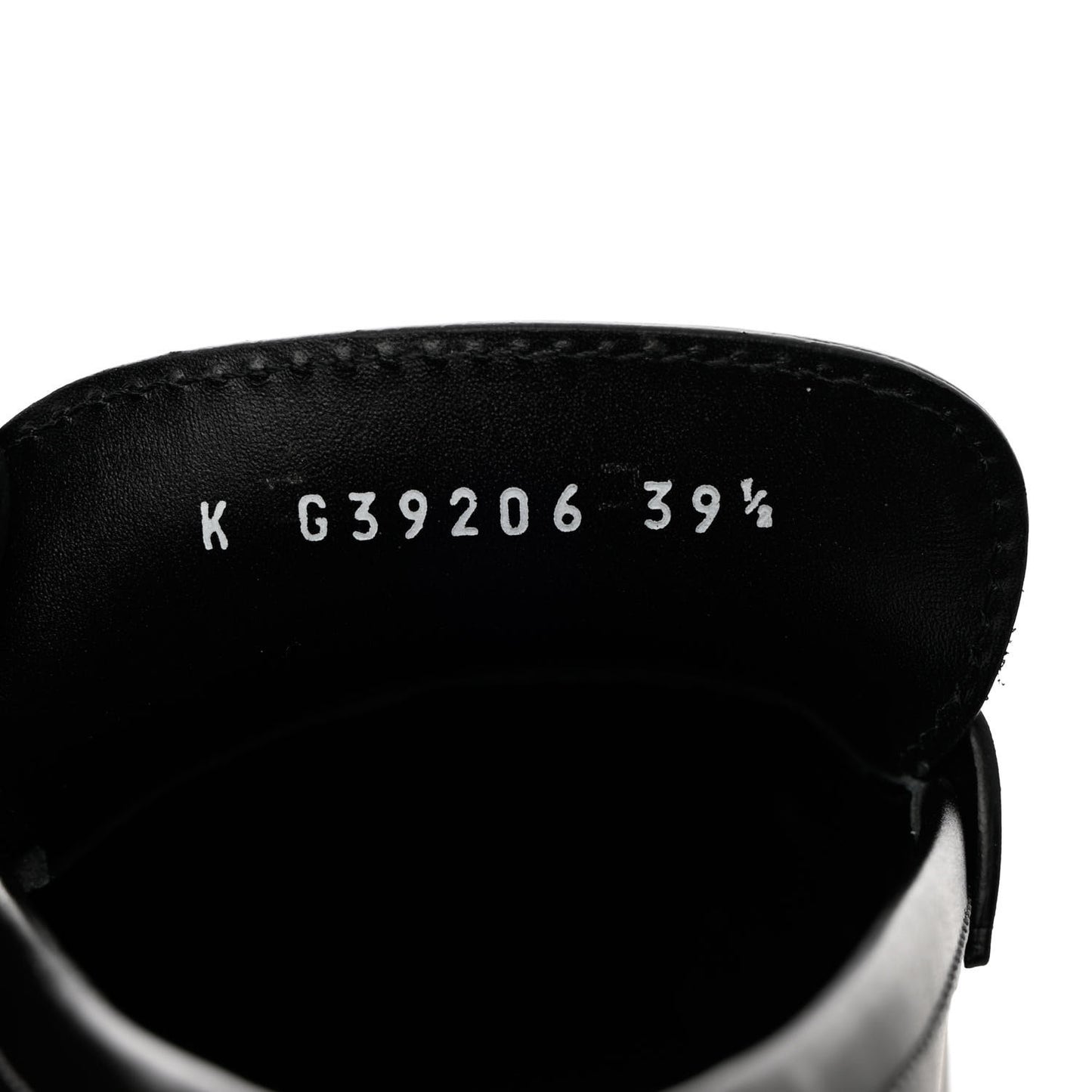 Calfskin CC Platform Loafers 39.5 Black