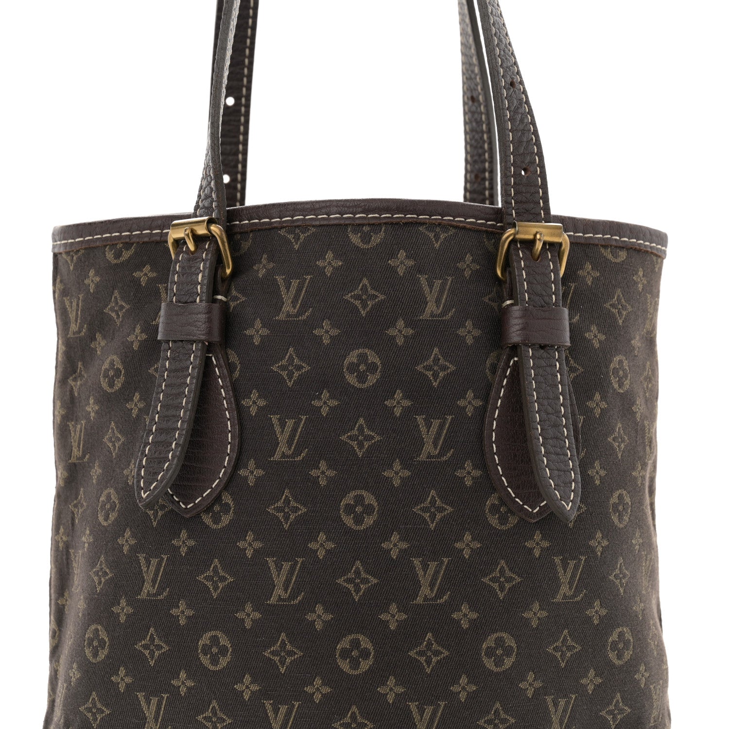 Louis Vuitton Mini Lin Petit Bucket Bag Ebene 8 of 15