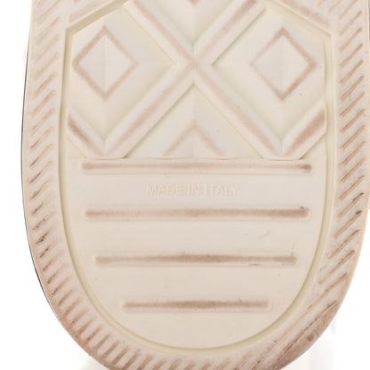 Christian Dior Technical Knit Calfskin Cannage Womens Walk'N'Dior High Top Sneakers 41 Black 7 of 12