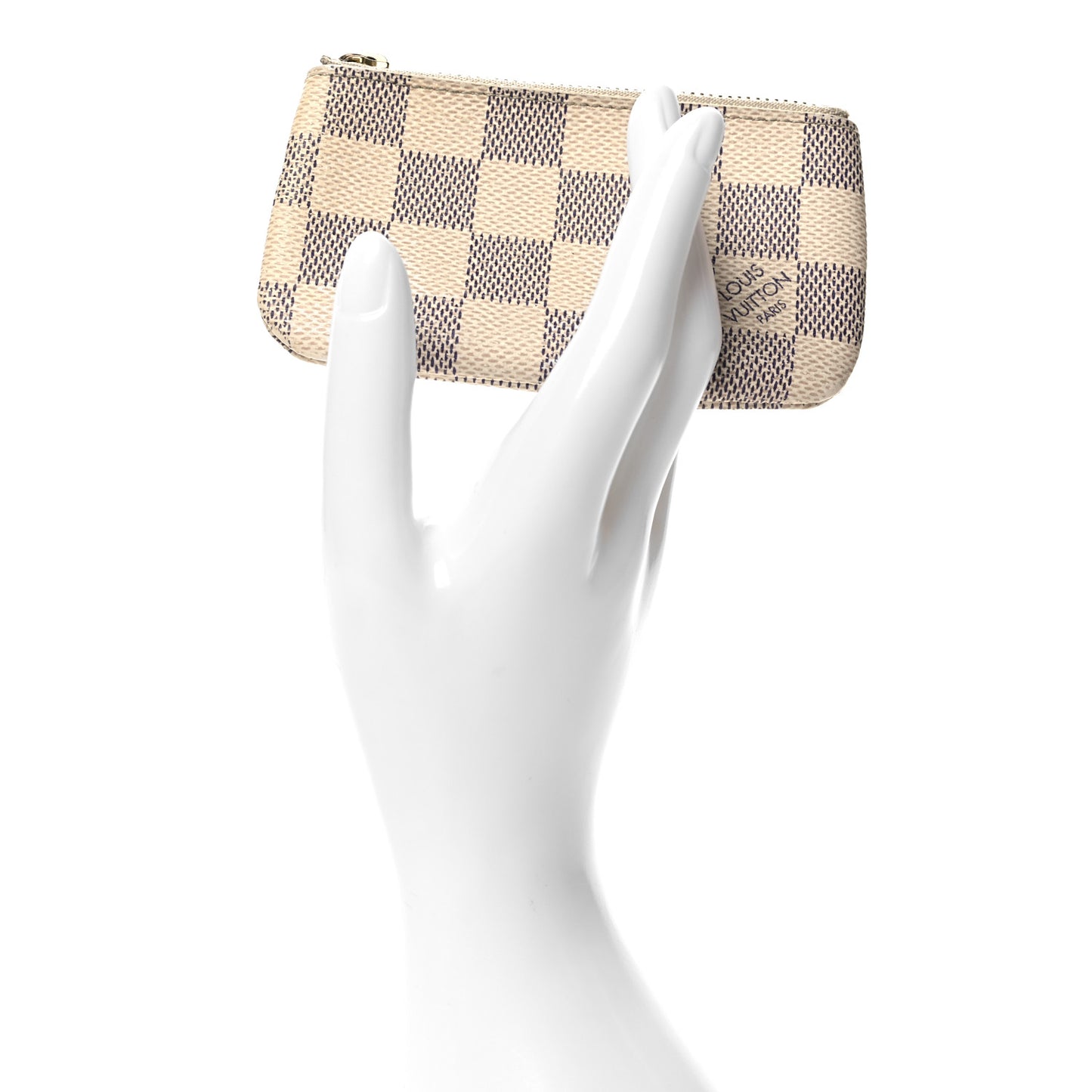LOUIS VUITTON Damier Azur Key Pouch