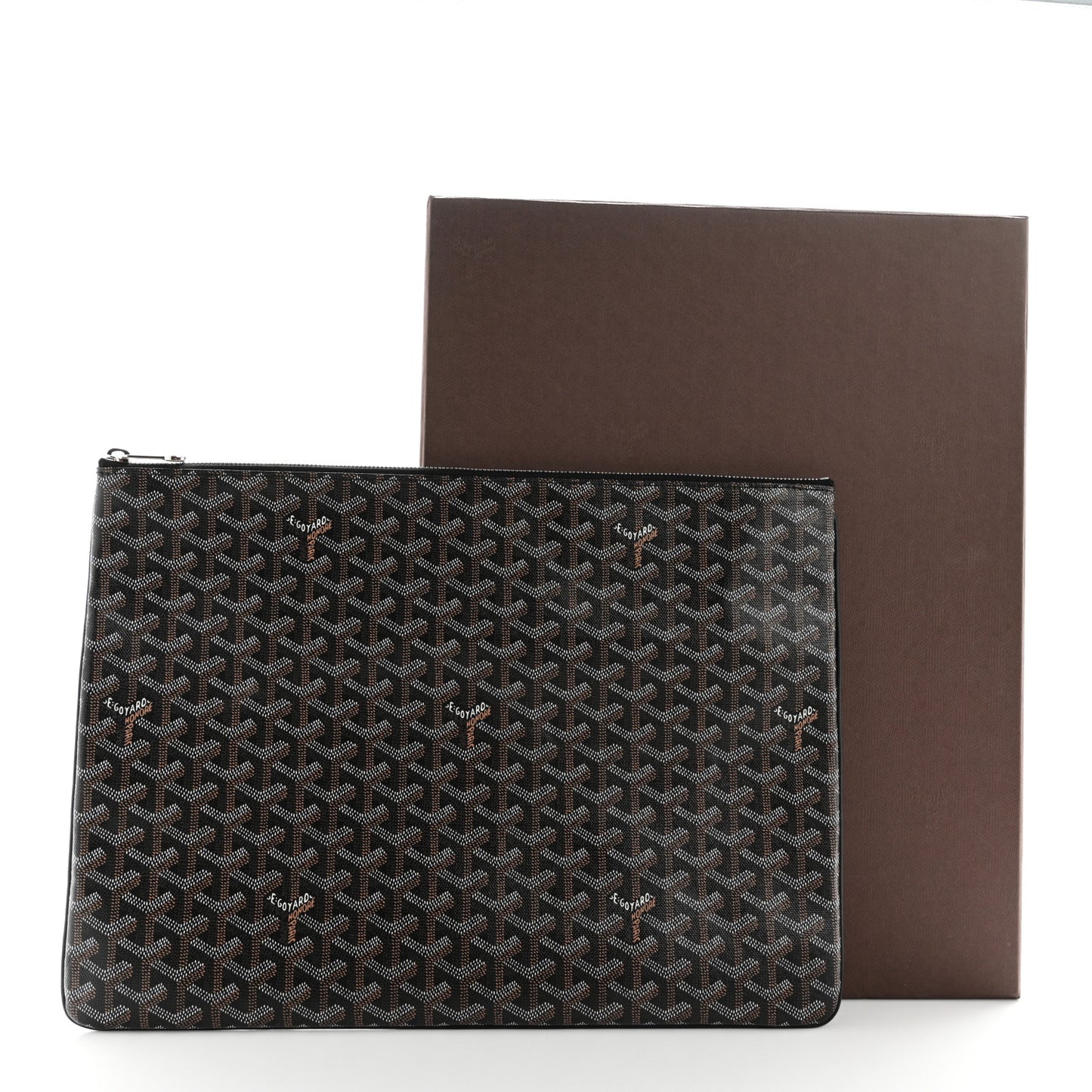 Goyardine Senat Pochette GM Black