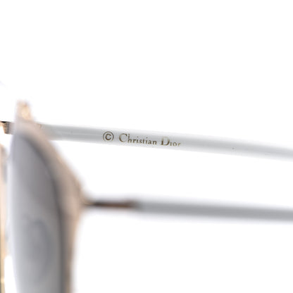 Christian Dior Reflected Sunglasses Gold White 6 of 9