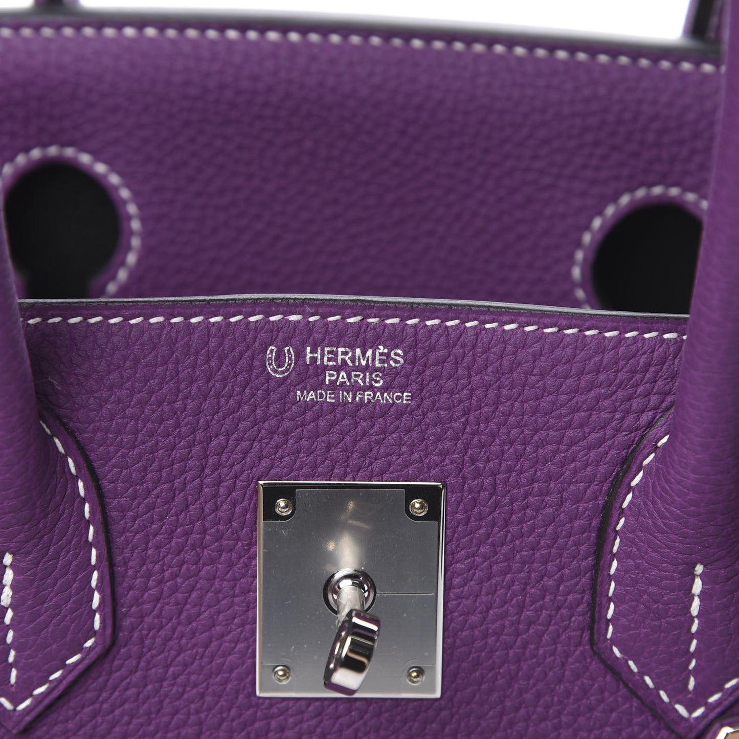 Togo Horseshoe Birkin 30 Anemone Charcoal