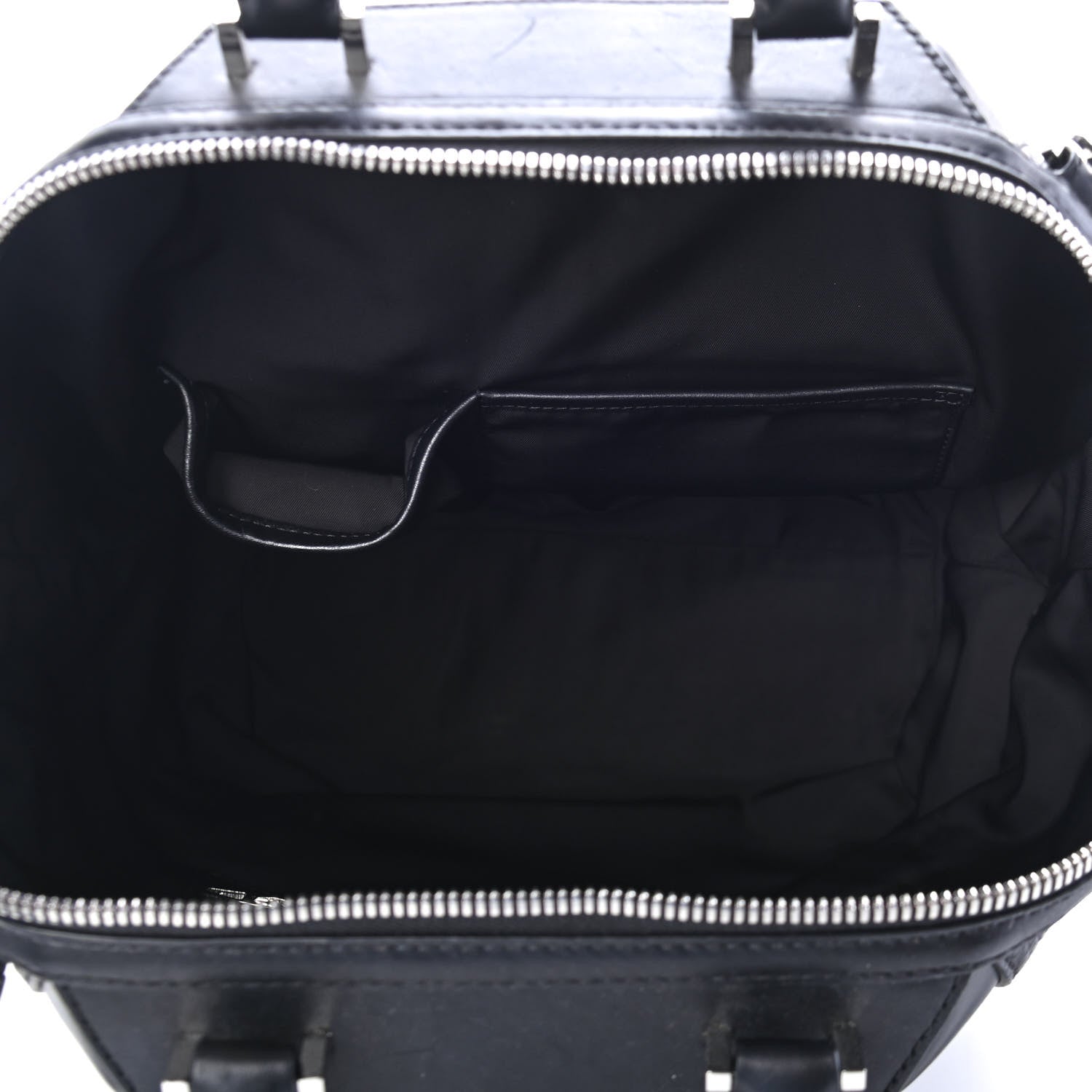 Alexander Wang Pebbled Calfskin Small Emile Black Silver Hardware 3 of 4
