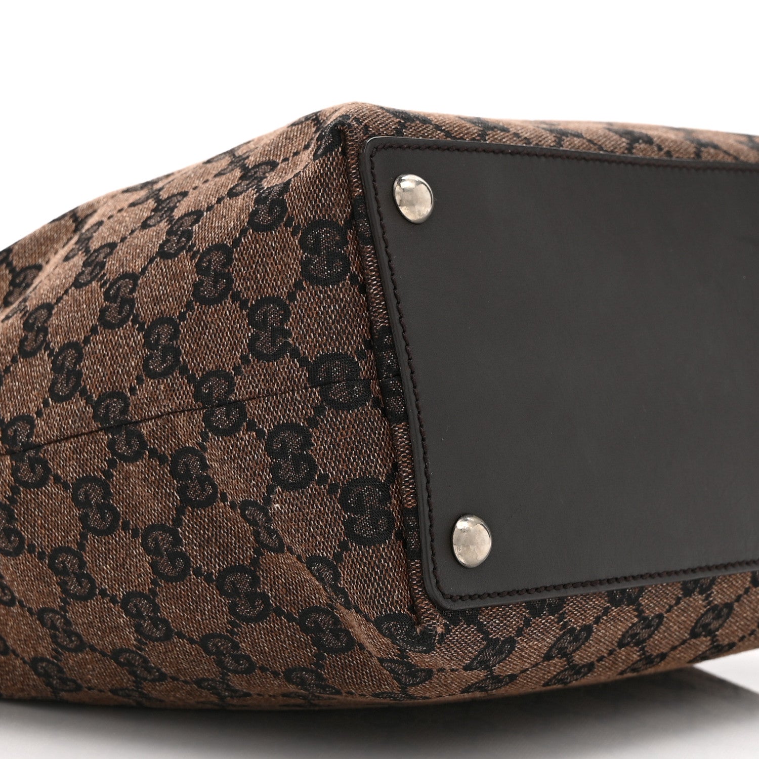 Gucci Monogram Large Eclipse Tote Dark Brown 10 of 11