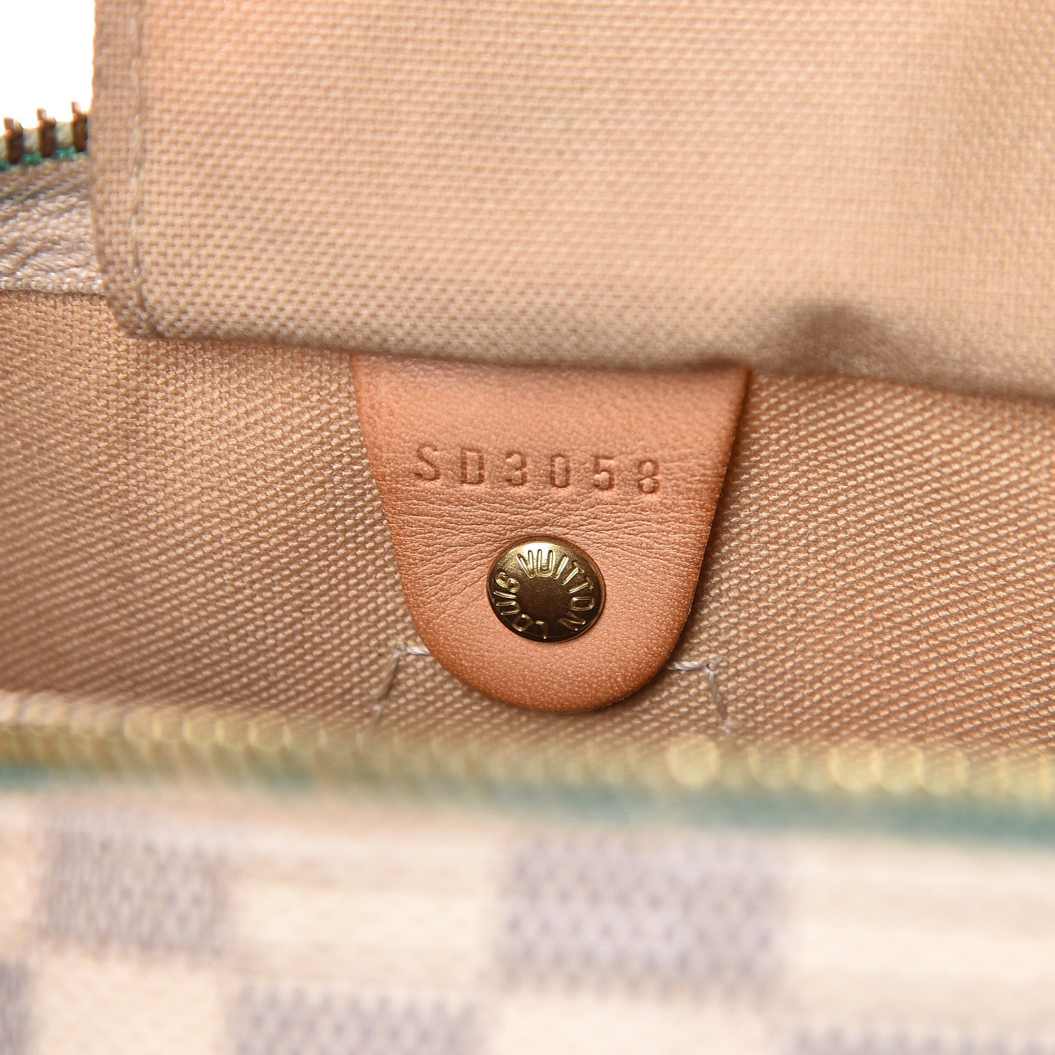 Louis Vuitton Damier Azur Speedy 35 7 of 18