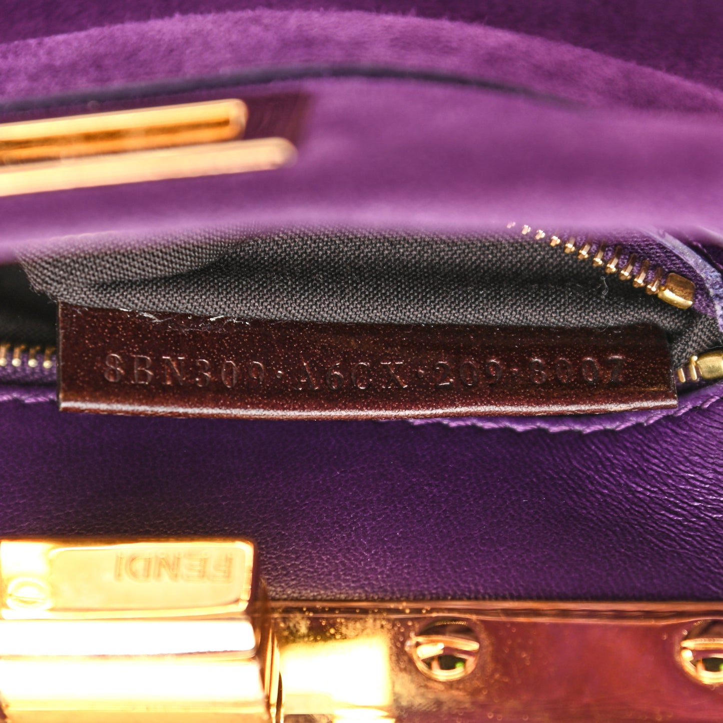 Chamois XS Peekaboo Iconic Satchel Viola Plus