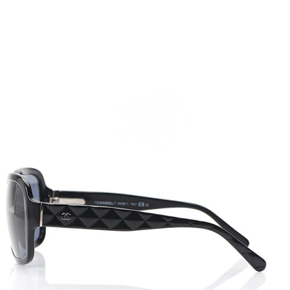 Chanel Quilted CC Sunglasses 5124 Black 3 of 7