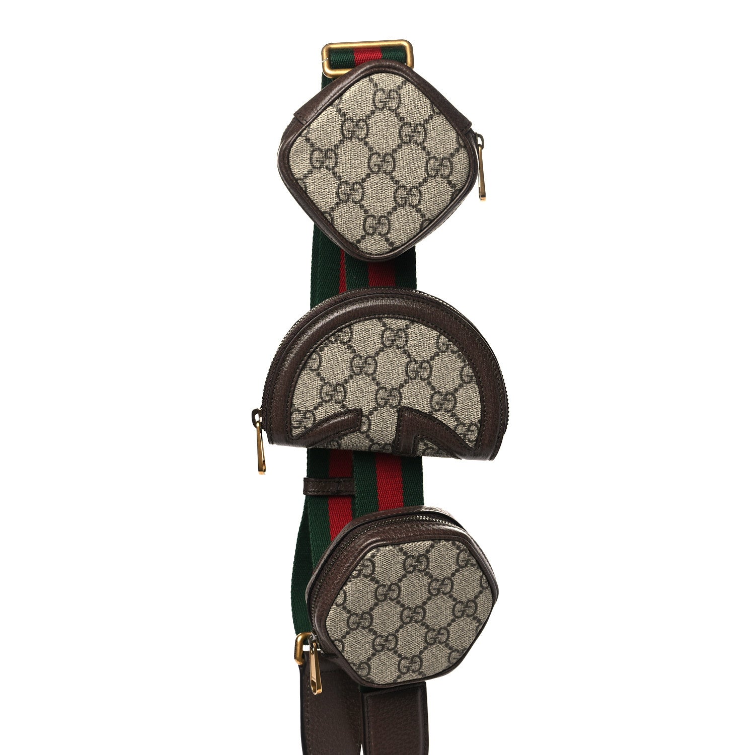 Gucci GG Supreme Monogram Web Ophidia Mini Multiway Bag Beige Ebony 6 of 9