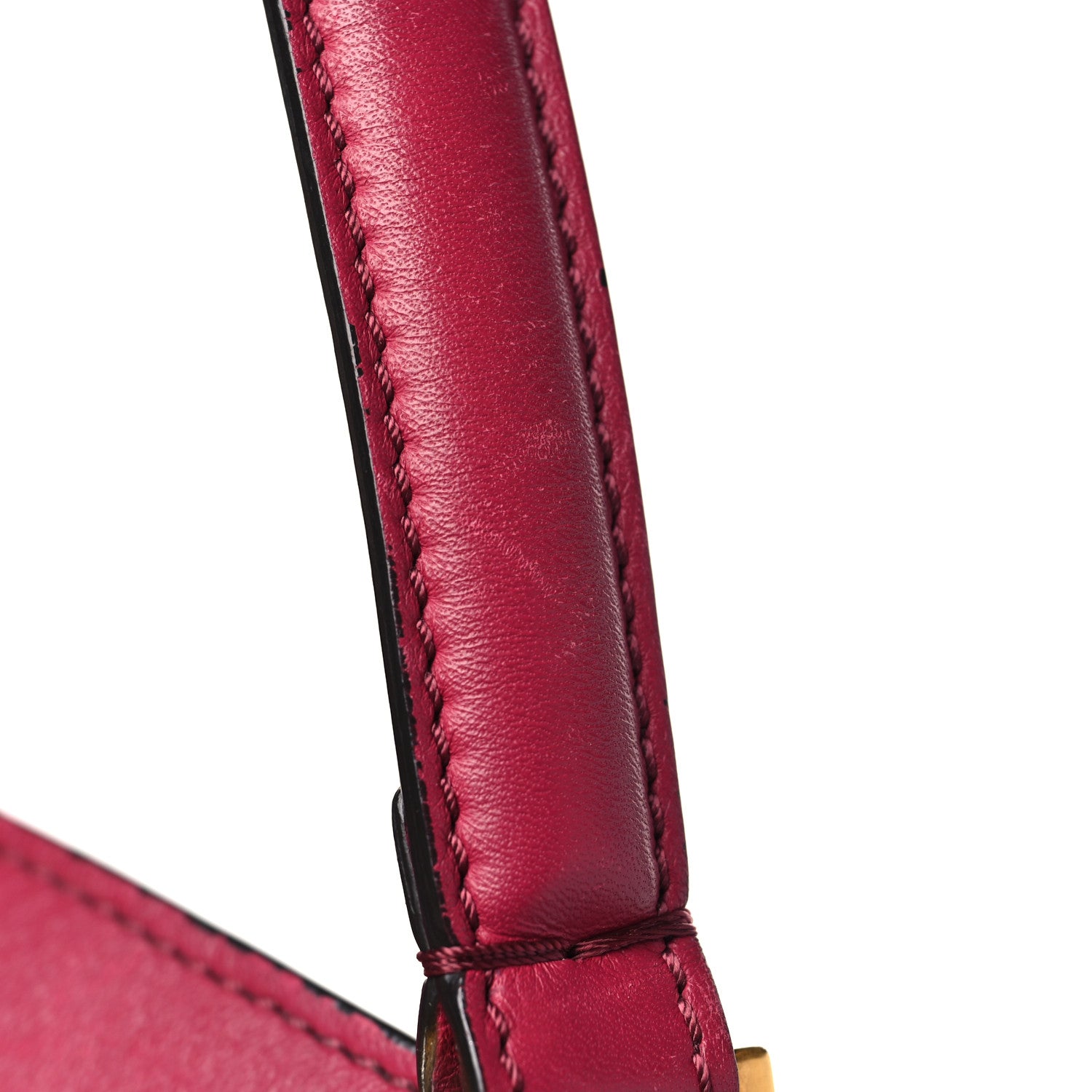 Fendi Pequin Vitello Shoulder Tote Tobacco Amarena 11 of 12