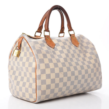Louis Vuitton Damier Azur Speedy 30 3 of 20