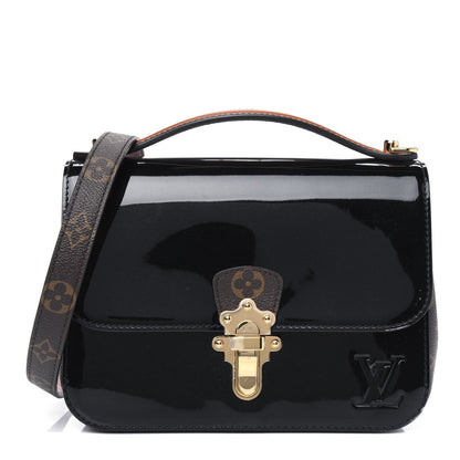 Louis Vuitton Patent Calfskin Monogram Cherrywood BB Black 1 of 4