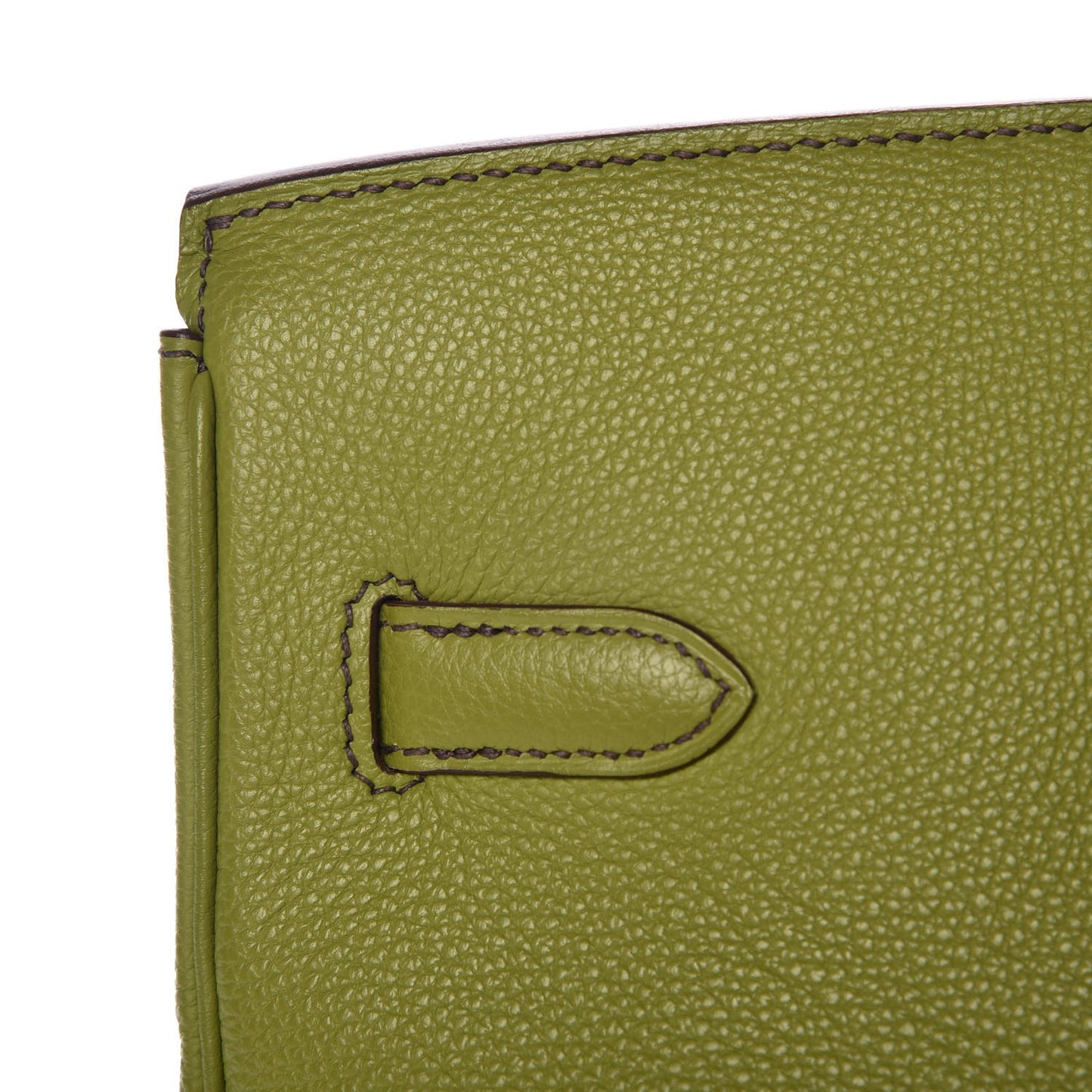 Togo Birkin 35 Vert Anis