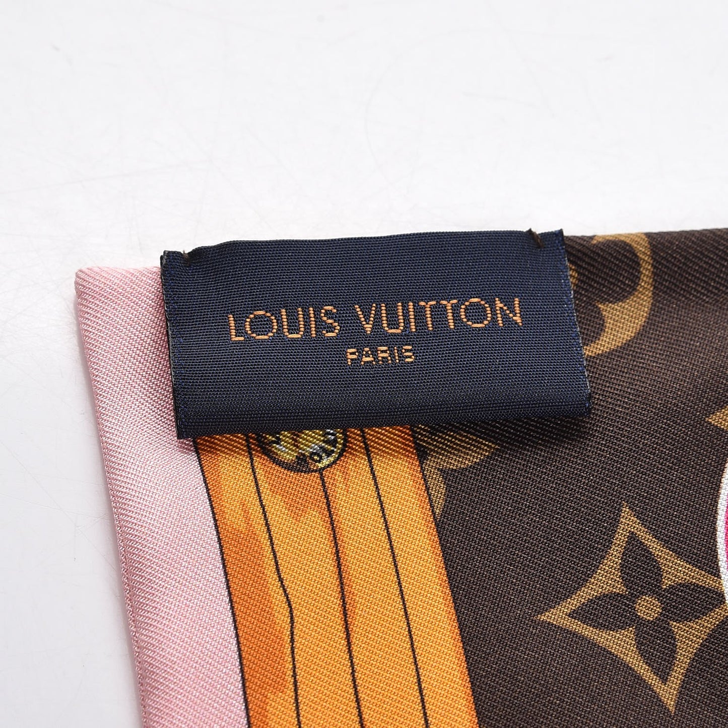 Silk Monogram Summer Trunks Bandeau Brown