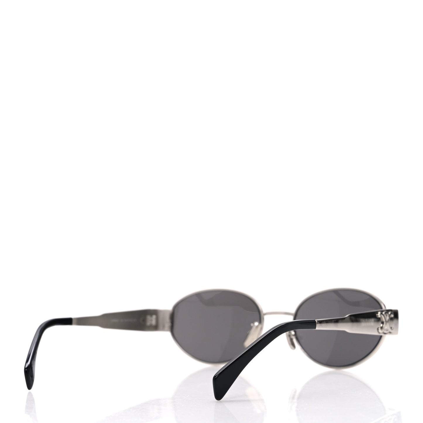 Metal Triomphe 01 Sunglasses CL40235U Silver Black