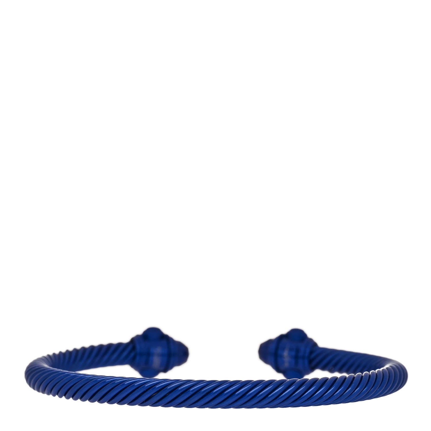 David Yurman Aluminum 5mm Renaissance Bracelet Blue 2 of 4