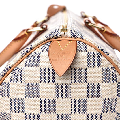 Louis Vuitton Damier Azur Speedy 30 6 of 10