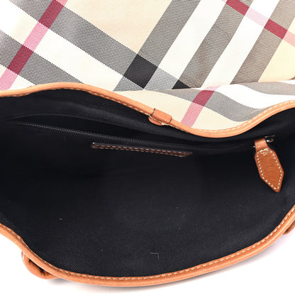 Burberry Nova Check Messenger Bag Brown 4 of 4