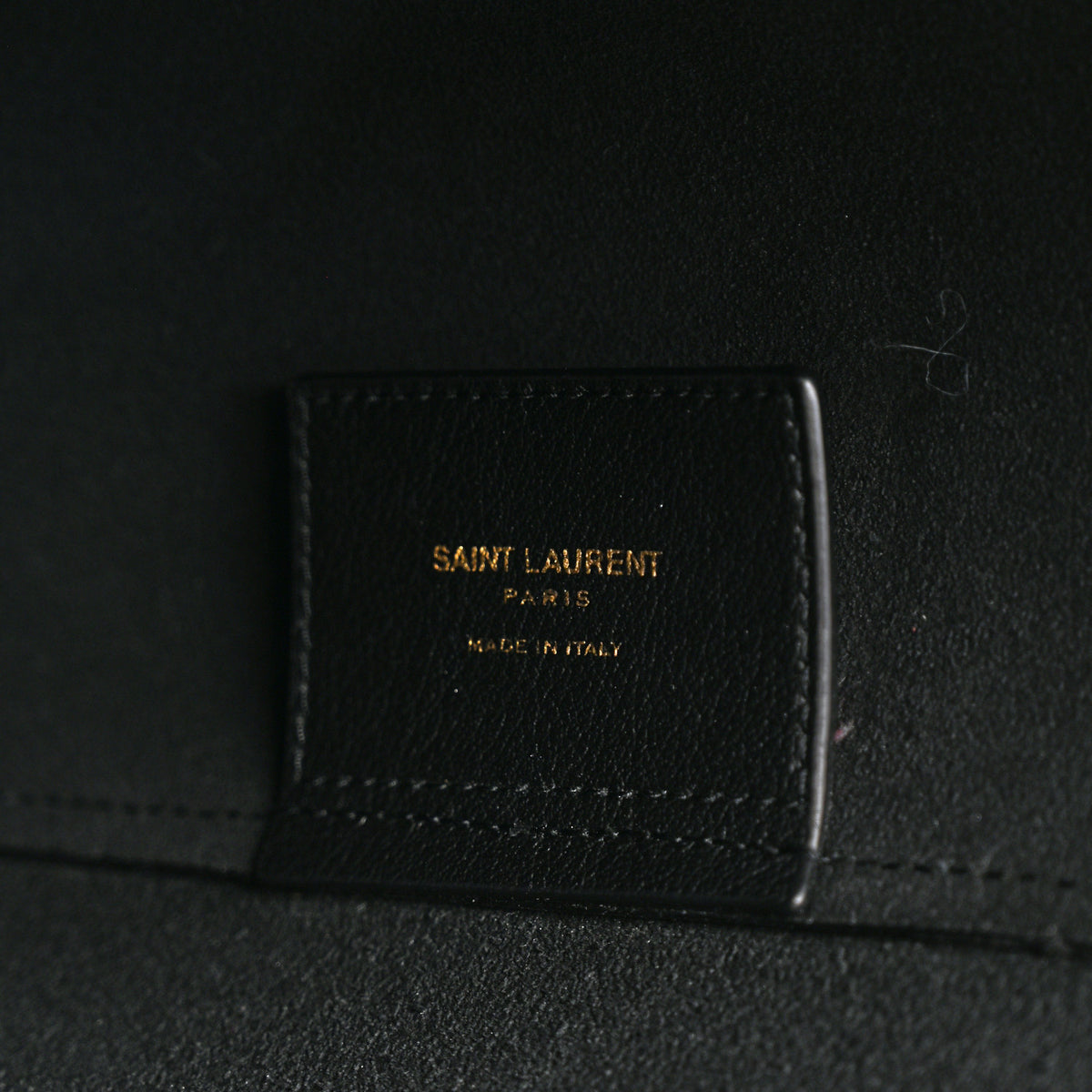 Saint Laurent Calfskin Large Shopping Tote Black 6 of 15