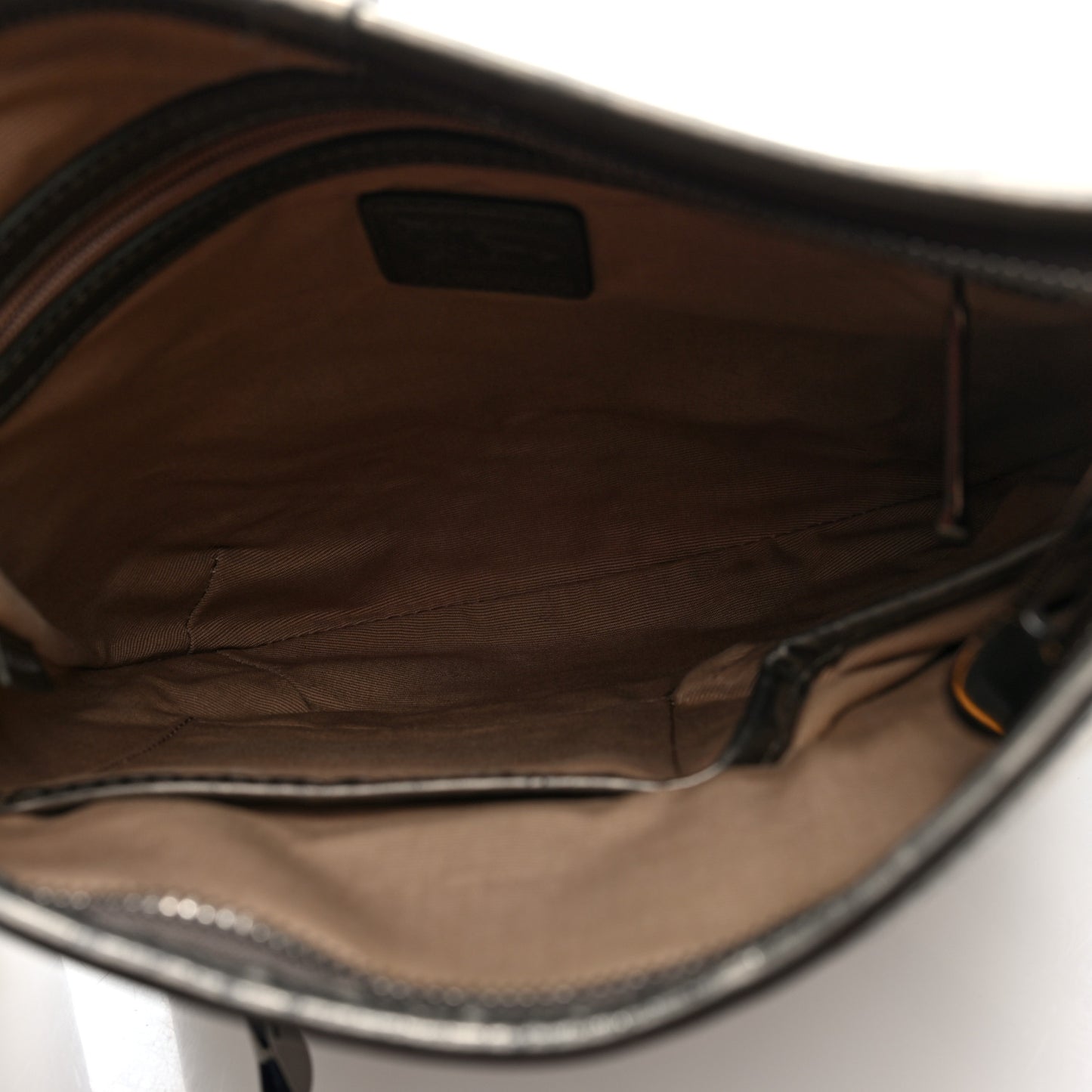 Patent Nova Check Dryden Crossbody Bag Pewter