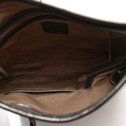 Burberry Patent Nova Check Dryden Crossbody Bag Pewter 5 of 8