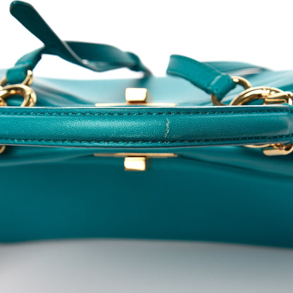 Fendi Nappa Mini Peekaboo Iconic Satchel Lago 11 of 11
