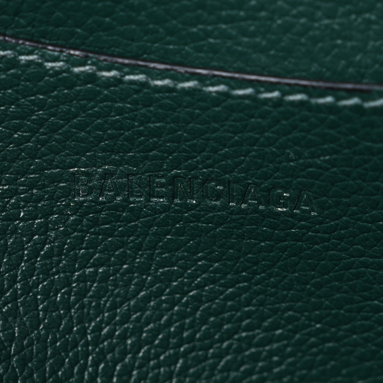 Balenciaga Grained Calfskin Neo Classic Matte Black Hardware S City Forest Green 5 of 9