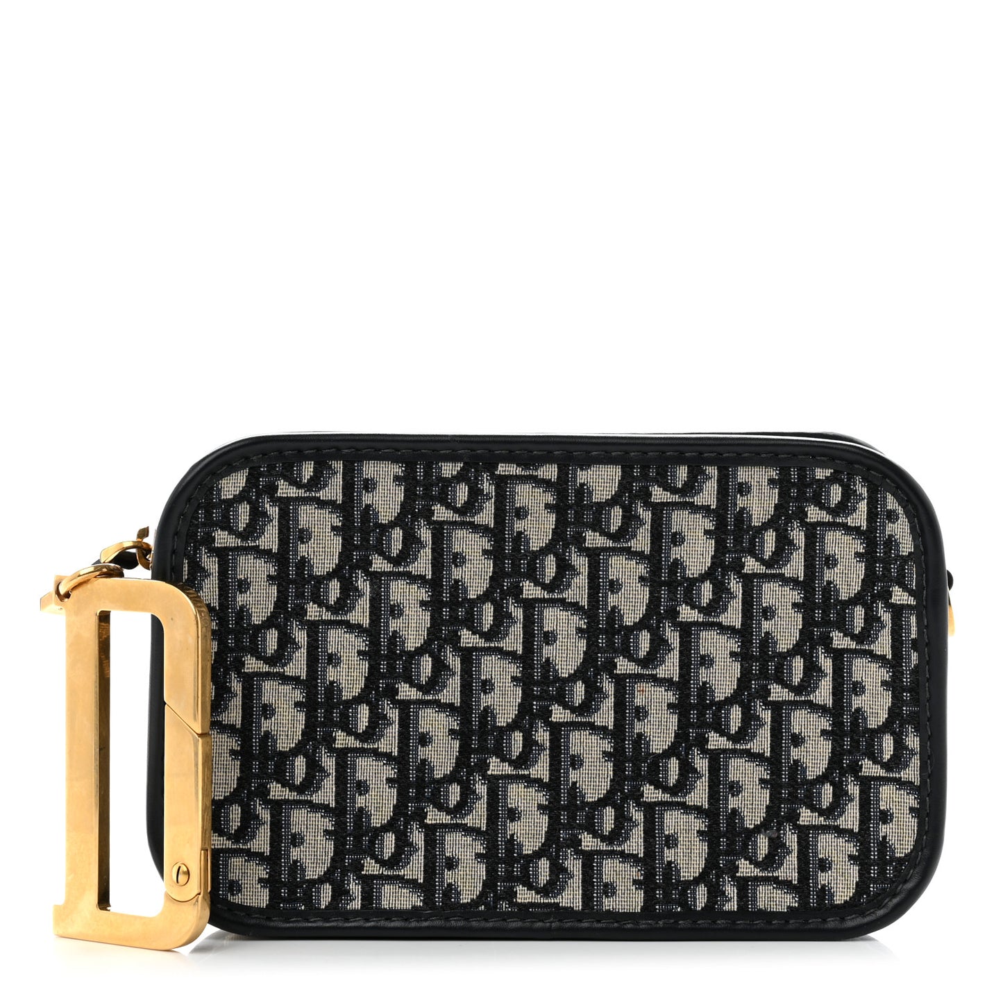 Oblique Diorquake Clutch Blue