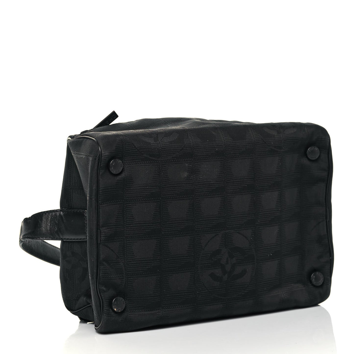 Nylon Travel Cosmetic Case Black