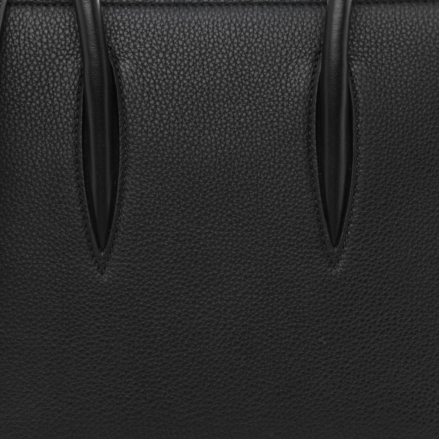 Calfskin Empire Patent Studded Small Paloma Black