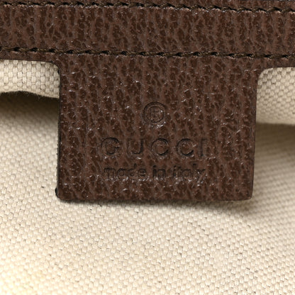 Gucci GG Supreme Monogram Web Small Ophidia Half Moon Hobo Brown 6 of 11