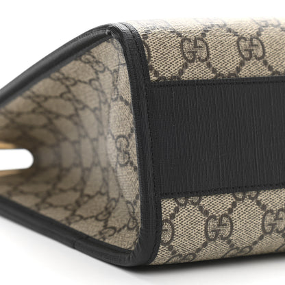 Gucci GG Supreme Monogram Childrens Chick Tote Black 9 of 10